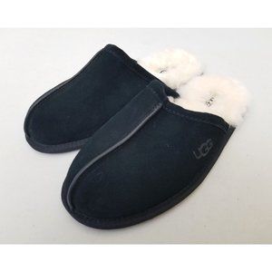 UGG Scuff House Slippers in Black Suede Mens Size 8 41
